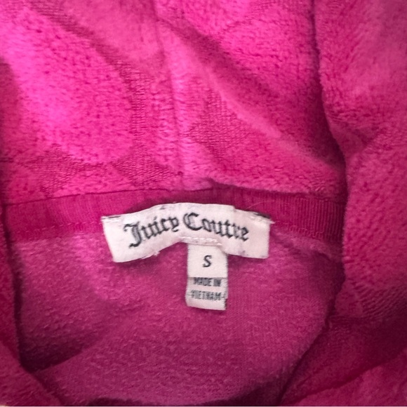 Juicy couture heart print set 2 piece tracksuit sweater jogger pants deadstock - Picture 9 of 13